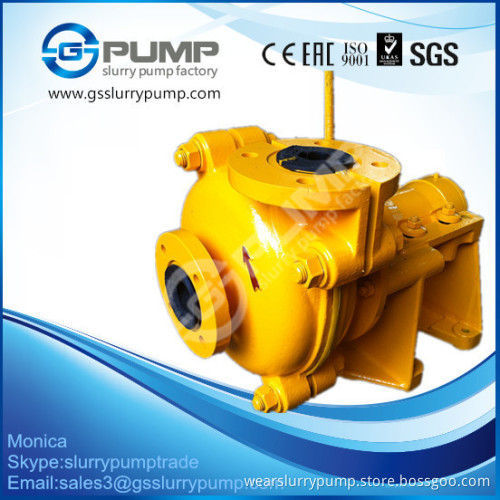 4 inch 6inch rubber liner submersible mining slurry pump